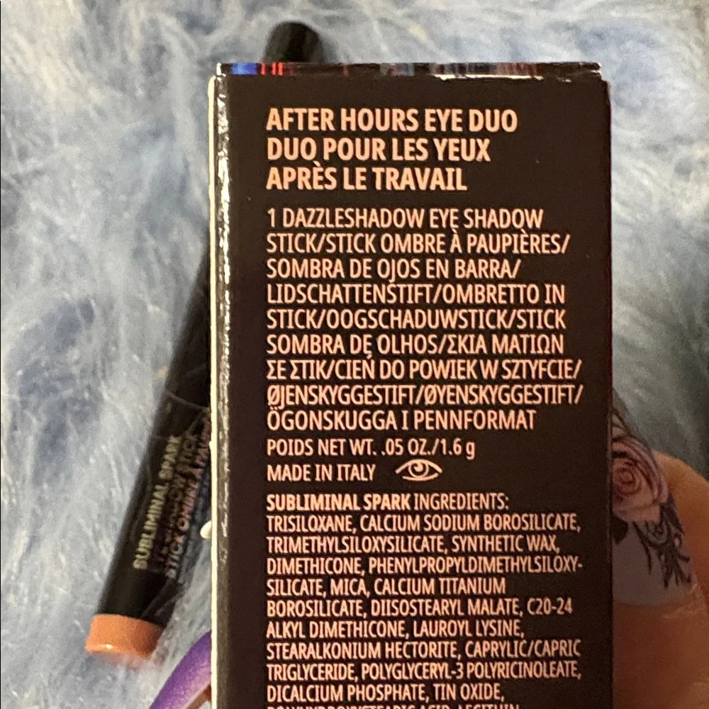 MAC After Hours Eye Duo Black Stack Mascara & Dazzleshadow in Subliminal Spark!